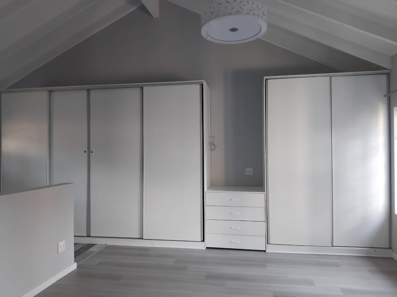 Spotless bedroom